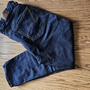 Dickies womens size 8 skinny jeans with stretch.